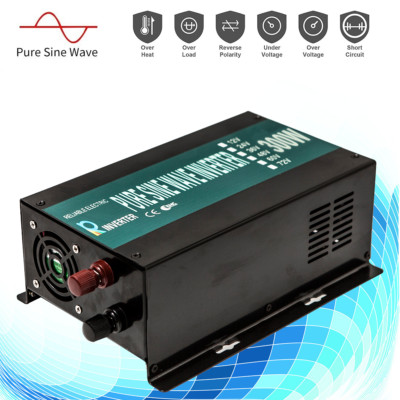 300W 12V DC to 120V AC Car Power Inverter Pure Sine Wave Inverter Home Solar