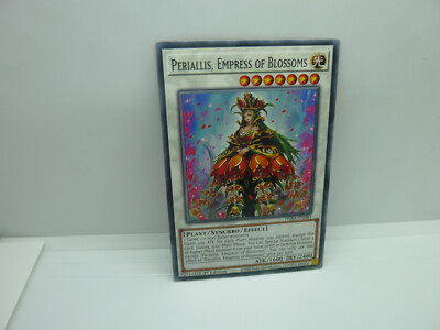 Yu-Gi-Oh Karte - Periallis, Empress of Blossoms - Plant / Synchro - Yugioh