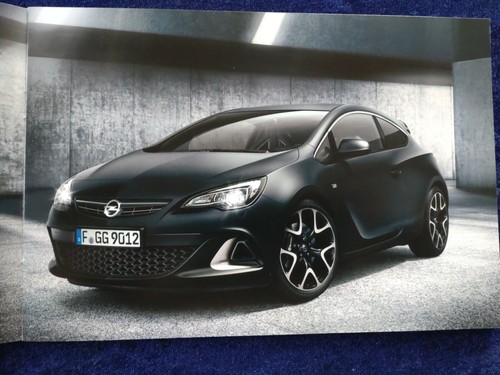 OPEL Astra J OPC Prospekt 12.2013 + Preisliste - Picture 4 of 6
