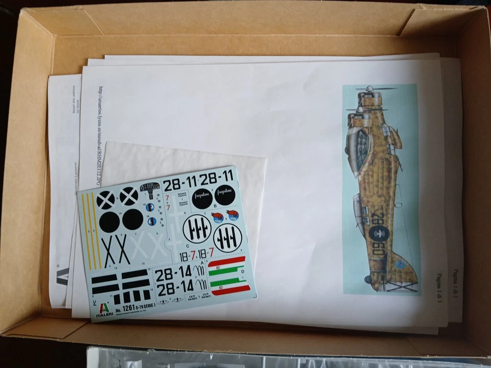 Italeri Savoia Marchetti Sm 79 1 Serie 1/72 Regia Aeronautica Sealed Sigillato - Immagine 3 di 3