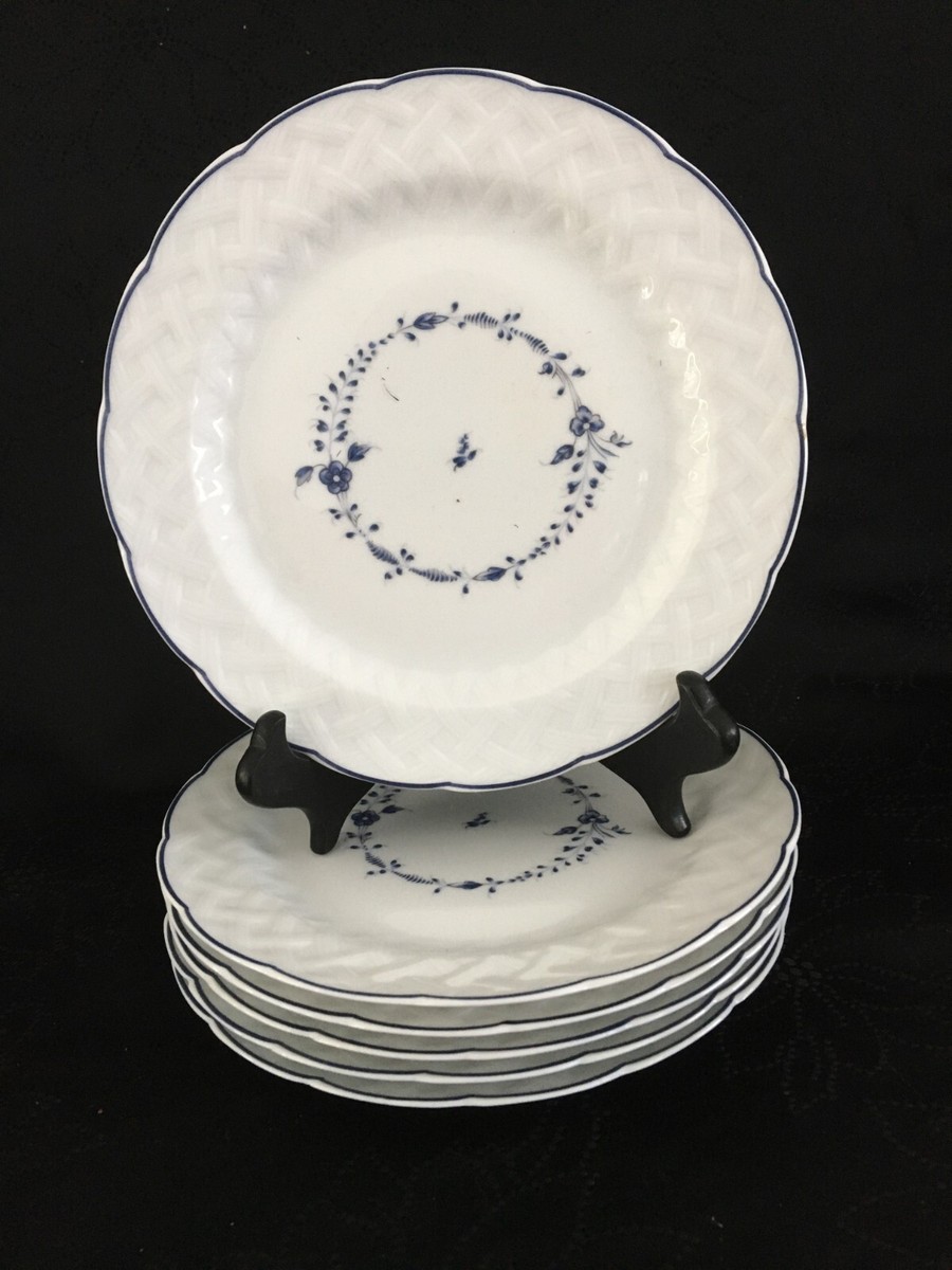 Vase Françoise décor Oeillet bleu 18ème Limoge Chantilly édition