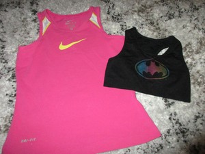 nike tank top in pink