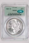 1881-S MORGAN DOLLAR PCGS MS65 CAC OGH FLASHY PQ!