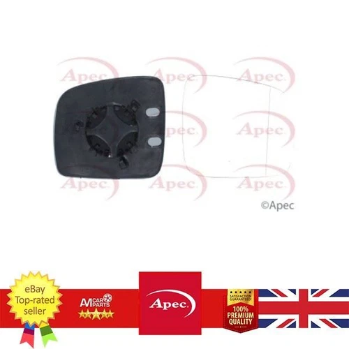 Exterior Mirror Glass For VW CADDY MULTIVAN TRANSPORTER 03-15 APEC AMG2044