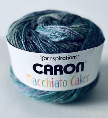 Caron Macchiato Cakes yarn  Color is Breathe 8 Oz 227 Grams