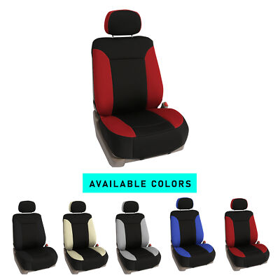 FH Group Ultimate Soft Durable NeoSupreme Quality Car Seat Cushions- Front Set