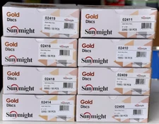 Sunmight Gold Hook it 6" DA Abrasive Automotive Sandpaper 80-800 Grit 50/Box