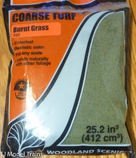 Woodland Scenics 62 Coarse Turf - Burnt Grass Any Scale Scenery
