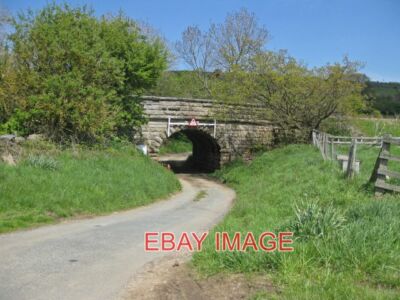 PHOTO  LOW BRIDGE OVER RED WAY THE ESK VALLEY LINE IS CARRIED OVER RED WAY - LOW