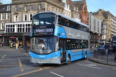 LOTHIAN AIRLINK Bus No.500 OKT 2017 6x4 Qualität Bus Foto ANSICHT 40