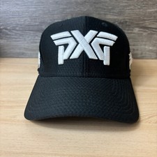 PXG Hat Cap Black Fitted S/M Golf Golfing Performance Mens