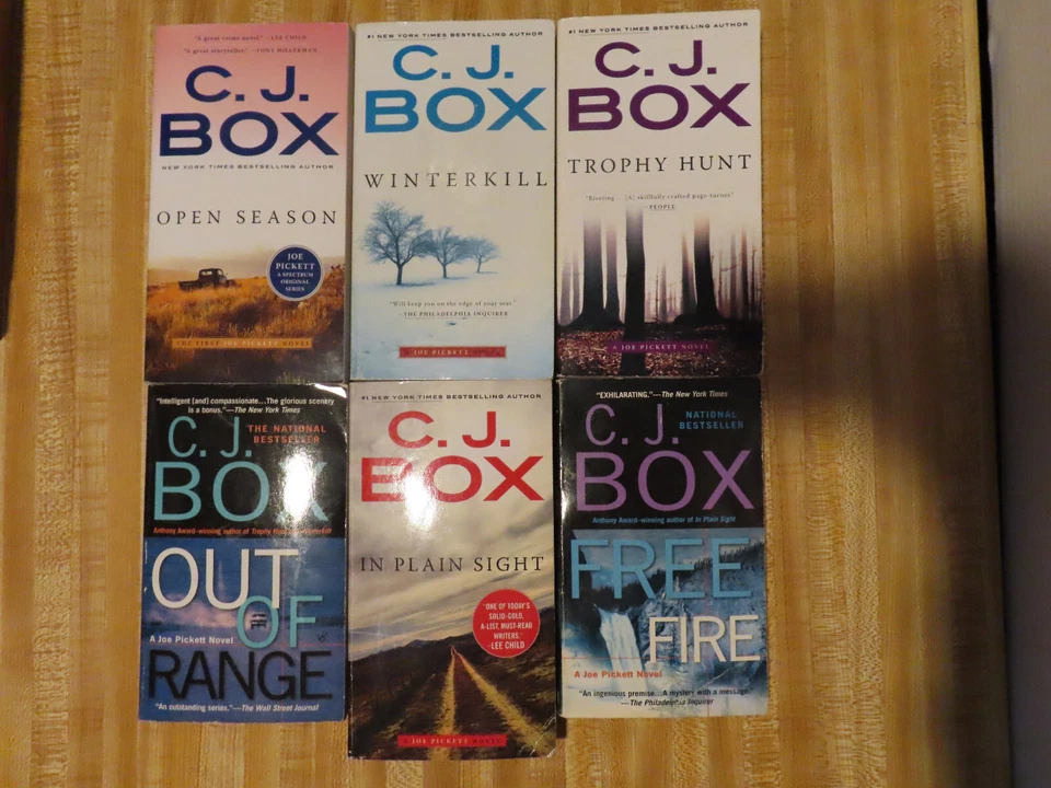 C.J. Box mixed lot of 26: Joe Pickett (20) Highway series (5) + A solo novel - Image 2 of 4