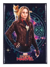 Marvel Avengers Captain Marvel Goose the Cat FRIDGE MAGNET Spiderman Marvel Comi