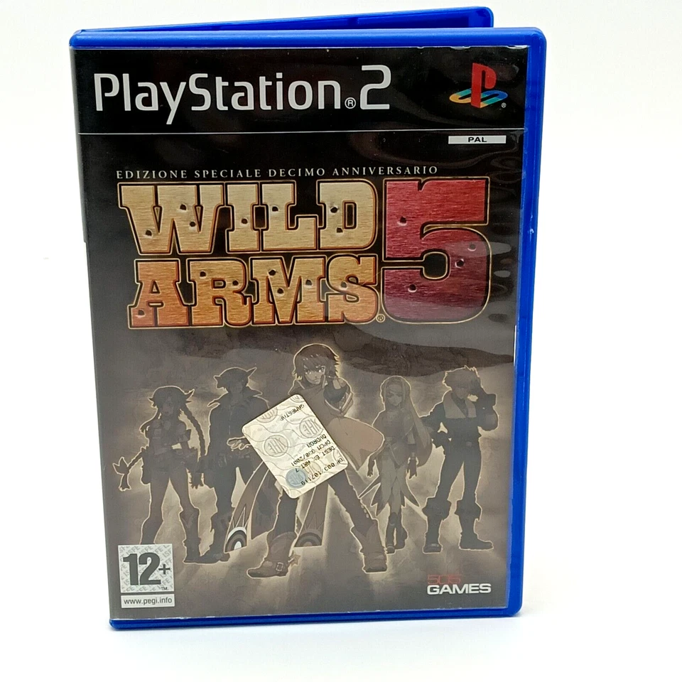 Gioco Wild Arms 5 Videogioco Sony Playstation 2 Completo Pal Ita, foto 2 di 5