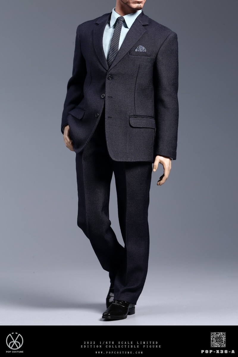 POP-X36-A: POP COSTUME 1/6 Men's suit (stand sold separately