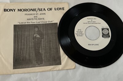 FRANKIE ST JOHN and ASH S to ASH S Sea Of Love/Bony Moronie PROMO Rock/ Garage