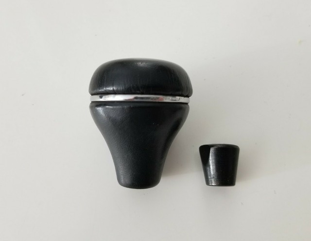 86-97 OEM Jaguar Black Leather Shift Knob XJR XJ8 Vanden Plas Shifter