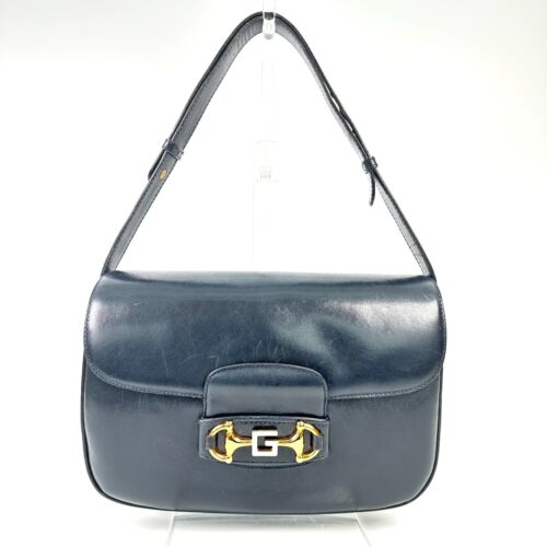 GUCCI Shoulder Bag Purse Cross Body Horse bit Zum… - image 1