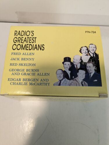 Radio's Greatest Comedians-Red Skeleton- George Burns-Cassette Tapes Box Set NEW