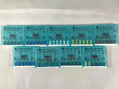 DENTSPLY SIRONA Dentsply Maillefer K-file Endodontic NiTiFlex steel 25mm All sizes - 30 files/pk