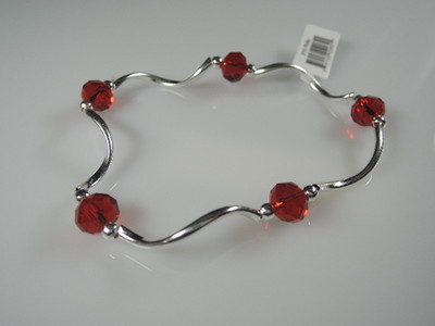 Armband Juli - Ruby - 18cm