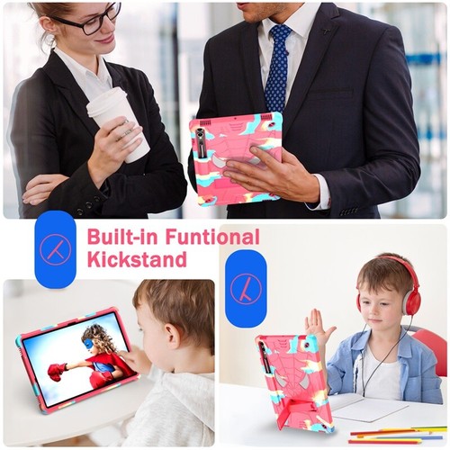 Kids Heavy Duty Case Armor Stand Cover For Samsung GalaxyTab S9 FE+ 11" 12.4" - 第 49/50 張圖片