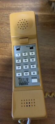 Vintage 80's Alf phone. Plugged In And Works! Cool Piece For The