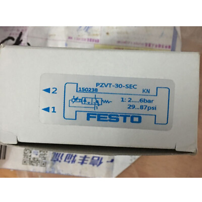 one New FESTO Pneumatic timer PZVT-30-SEC 150238 