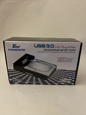  Kingwin 2.5/3.5inch SSD/SATA Superspeed USB3.0 Docking Station (TD-2535U3)