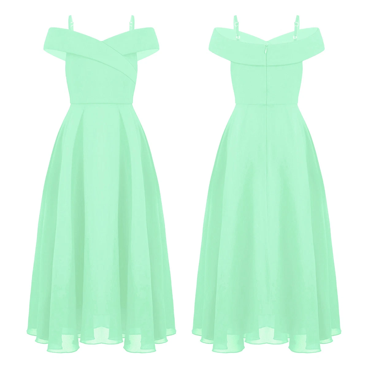 slim fit dress slacks Hunter Green Girls Toddler Full Length Flower Girl Dress – Lisa Ann's  Creations main image 1