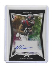 2022 Panini Chronicles - Ascension Autographs #ASC-NIC Nico Collins (AU)