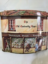 The Old Curiosity Shop Portsmouth Street Kingsway Tea Tin Box: Great Condition