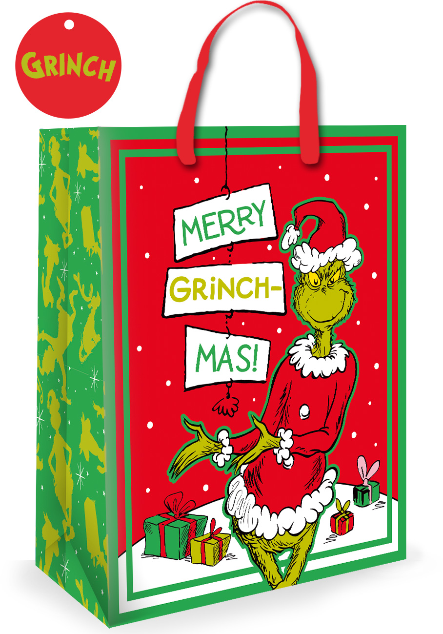 The Grinch Christmas Bag for Gifts, Luxury Gift Bag - Image 2