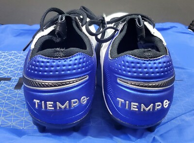 Nike Tiempo Legend 8 Elite SG-PRO AC, White/Hyper Royal, Size 7