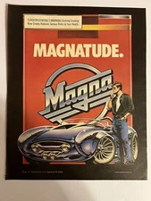 Vtg 1990s Magnatude, Magna Cigarette Ad