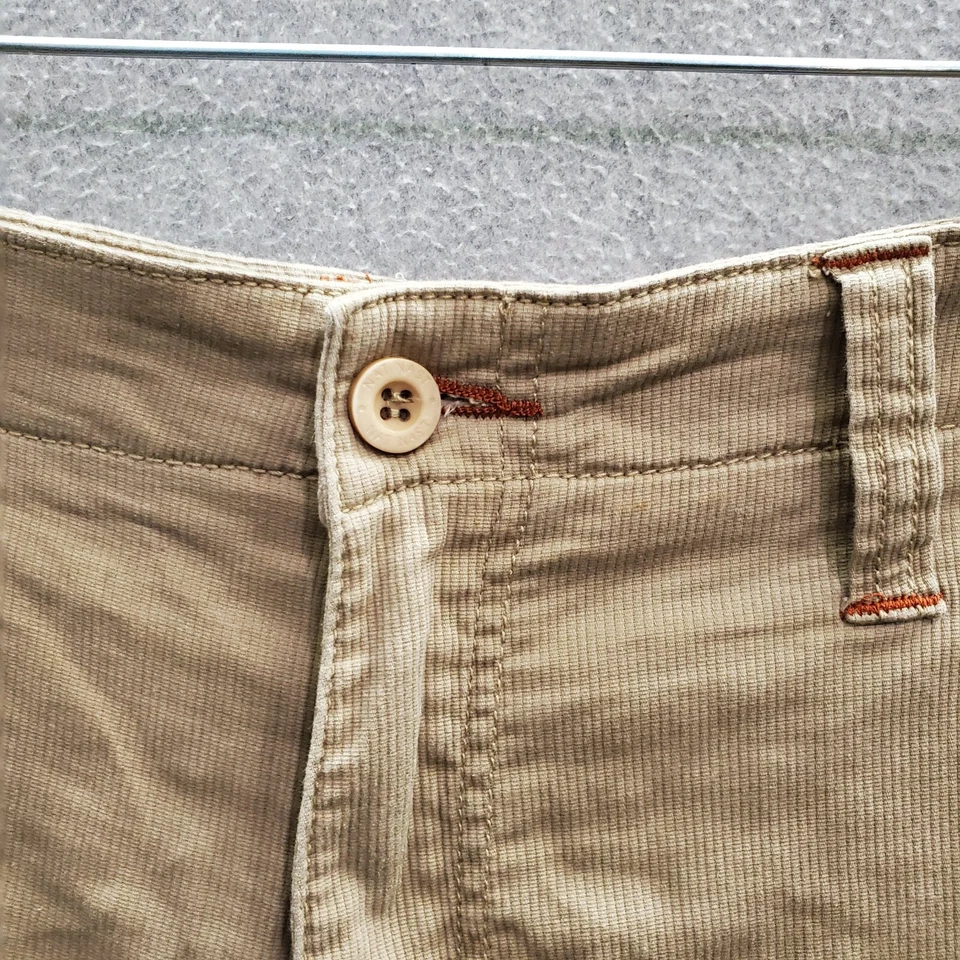 Nat Nast Men Shorts 36 Khaki Cargo Corduroy Outdoors Fishing Hiking Golf - Image 2 of 4