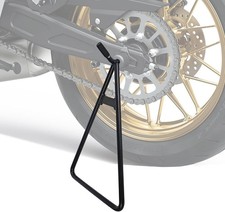 Motorcycle Triangle Stand, Heavy Duty Solid Steel Structure Dirt Bike Kickstand,