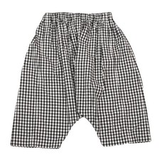 tricot COMME des GARCONS Cotton Check Dropped Crotch Pants Size XS-S K-149316 
