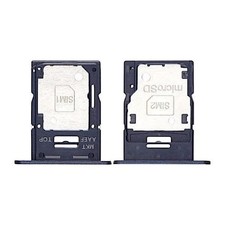 OEM SIM Card Tray Black Single Slot Holder for Samsung Galaxy A15 5G A156 -BX3-3