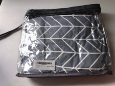 Shopping Cart Cover For Baby Large Gray Arrow Print Brand New Sealed