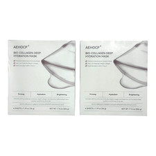  2 AEHOCP Bio-Collagen Deep Hydration Mask 12 sheets Exp 8/28/28