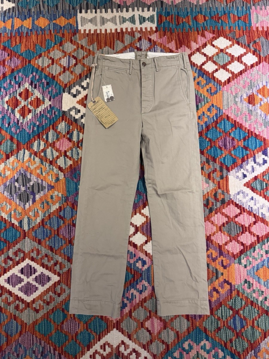 RRL General Purpose Utility チノパン 30x30 RRL NWT Field Chino Pant Khaki 27 (30x28 Actual) $220 Double RL