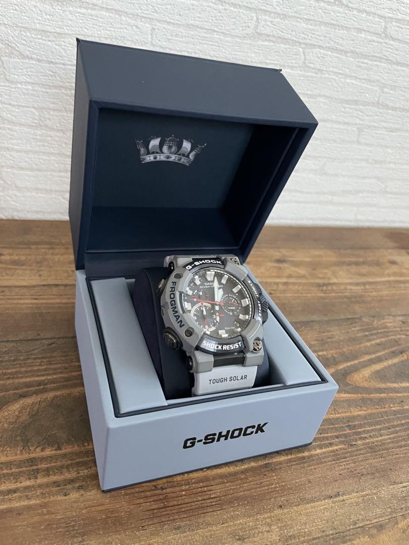 Casio G-shock Royal Navy Collaboration Frogman Car Gwf