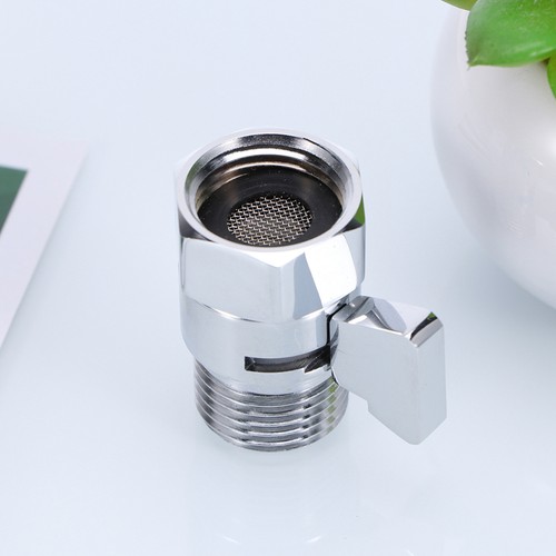 2 Pcs Large Handle Water Stop Valve Saver Faucet Adapters Shut off