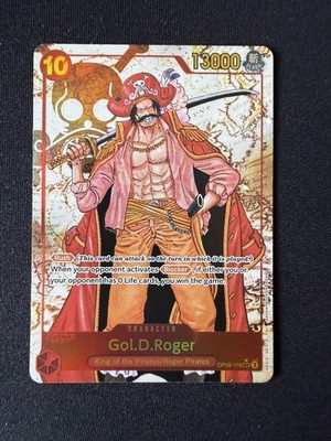 One Piece TCG Englisch OP09-118 Alt Art SEC Gol.D.Roger Karte NM