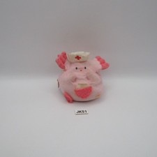 JK51 Chansey Nurse joy Pokemon Tomy Reversible PokeBall Plush 3" Toy Doll Japan