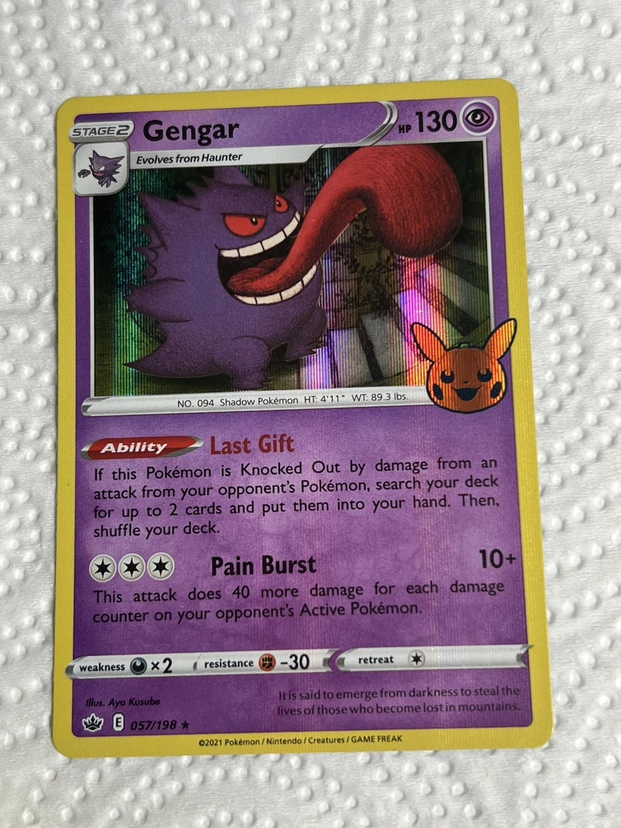 Gengar 057/198 Trick or Trade Booster Bundle for sale | eBay