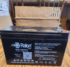 RAION Scooter Battery RG1290T2 New with Box Rechargeable