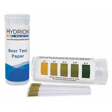 Hydrion Test Strips,Detects pH,4.7 to 6.3 Range,PK100 BR-64 Hydrion BR-64