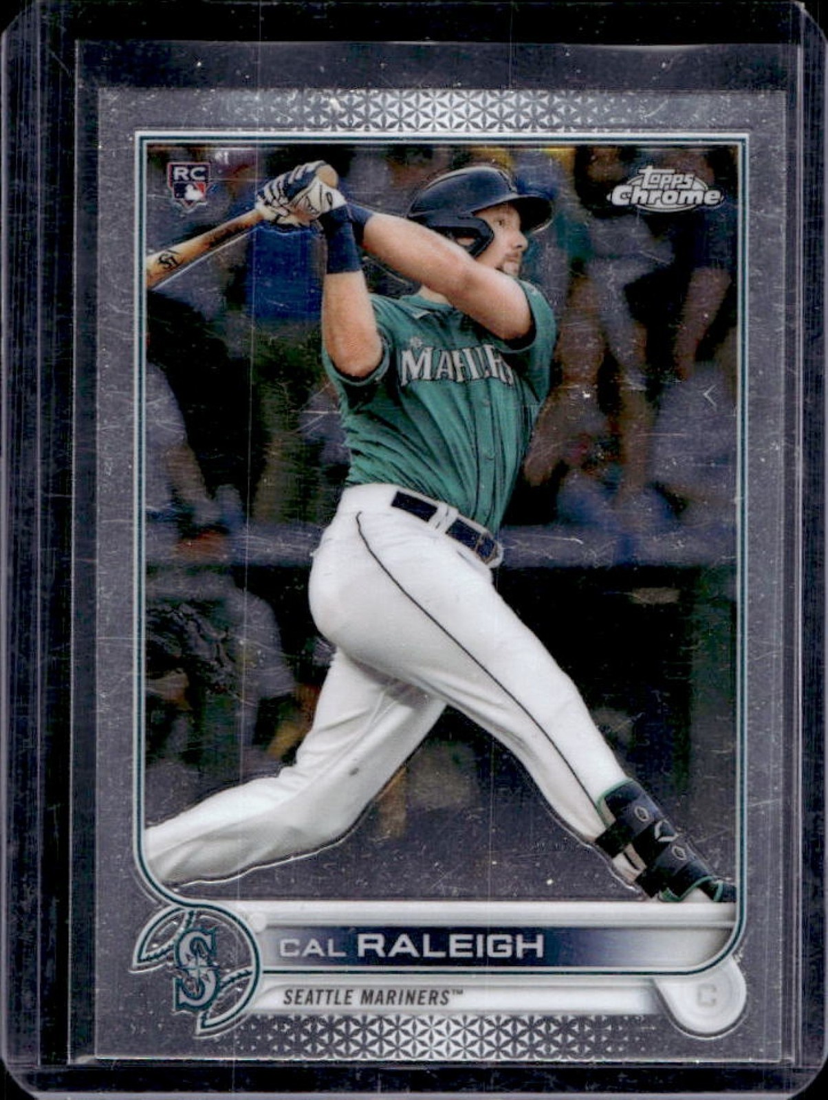 2022 Topps Chrome Cal Raleigh RC Rookie #149 Mariners